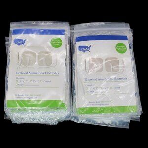 EMSI Electrical Stimulation Electrodes 3.5 x 2" Huge Lot of 28 Packs
